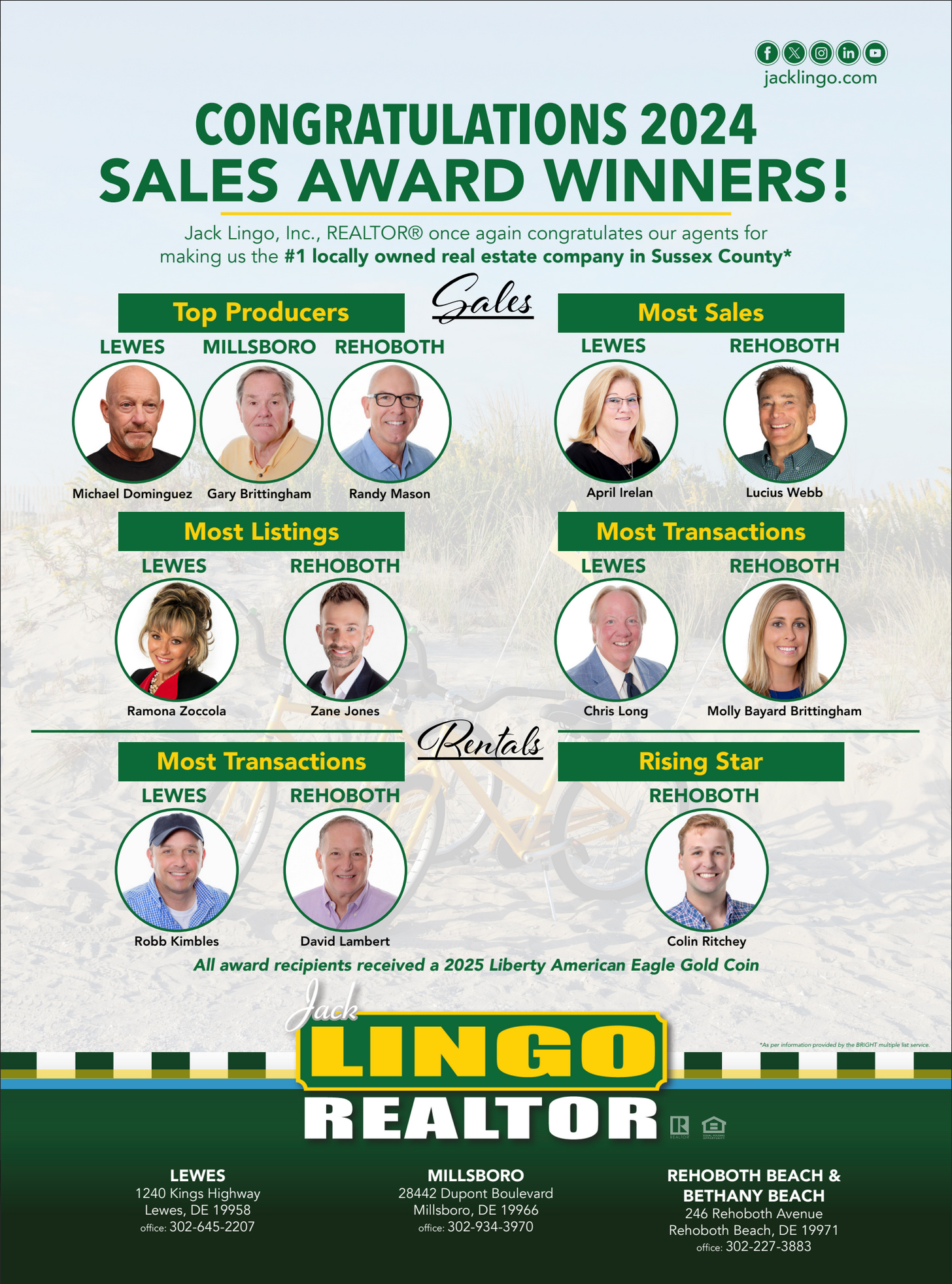 JLRAwards2024 Jack Lingo, REALTOR® 2024 Sales & Rentals Award Winners! - Jack Lingo REALTOR JLRAwards2024