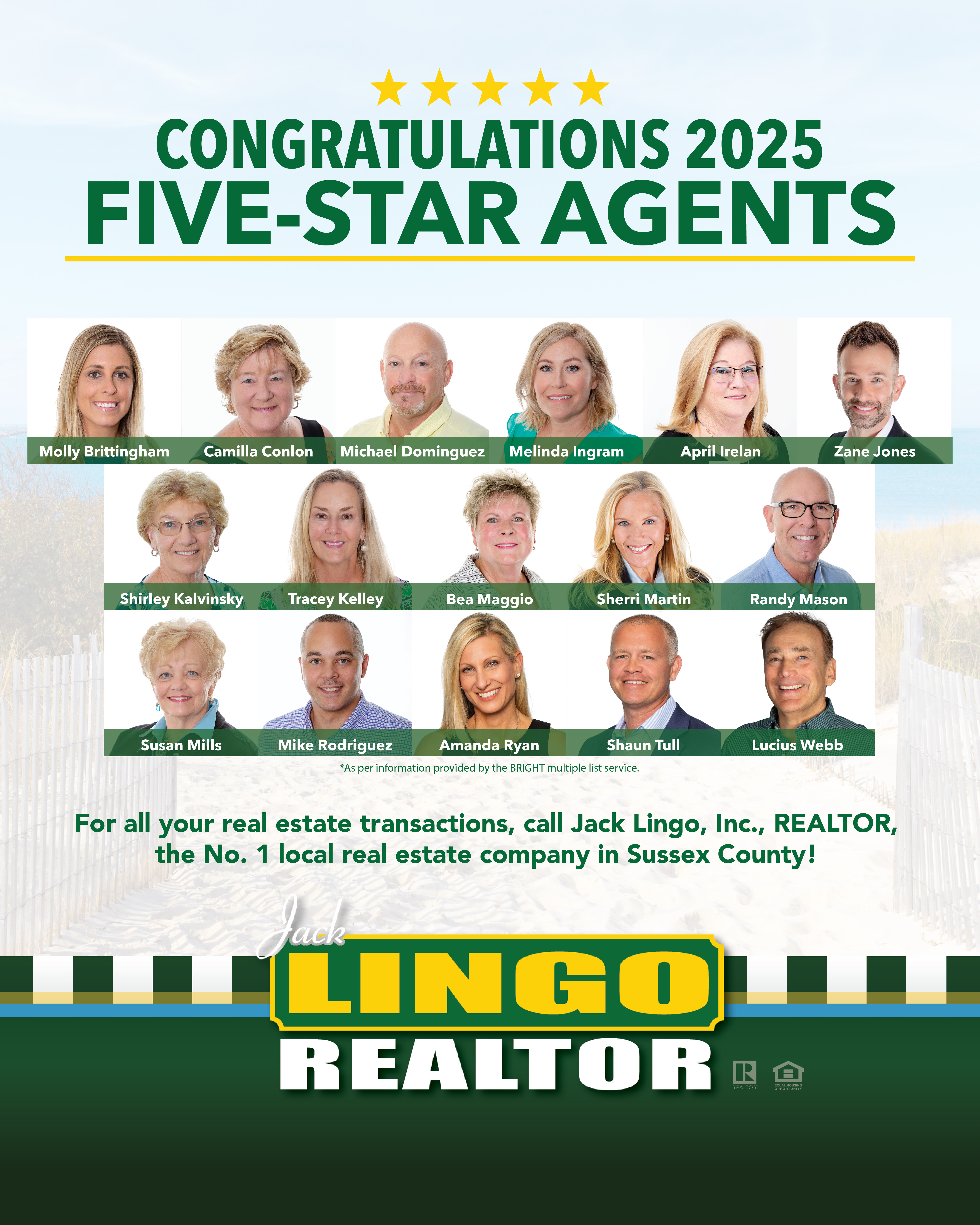 JLRFiveStarAgent_SocialAd2025 Congratulations 2025 Five-Star Agent Award Winners! - Jack Lingo REALTOR
