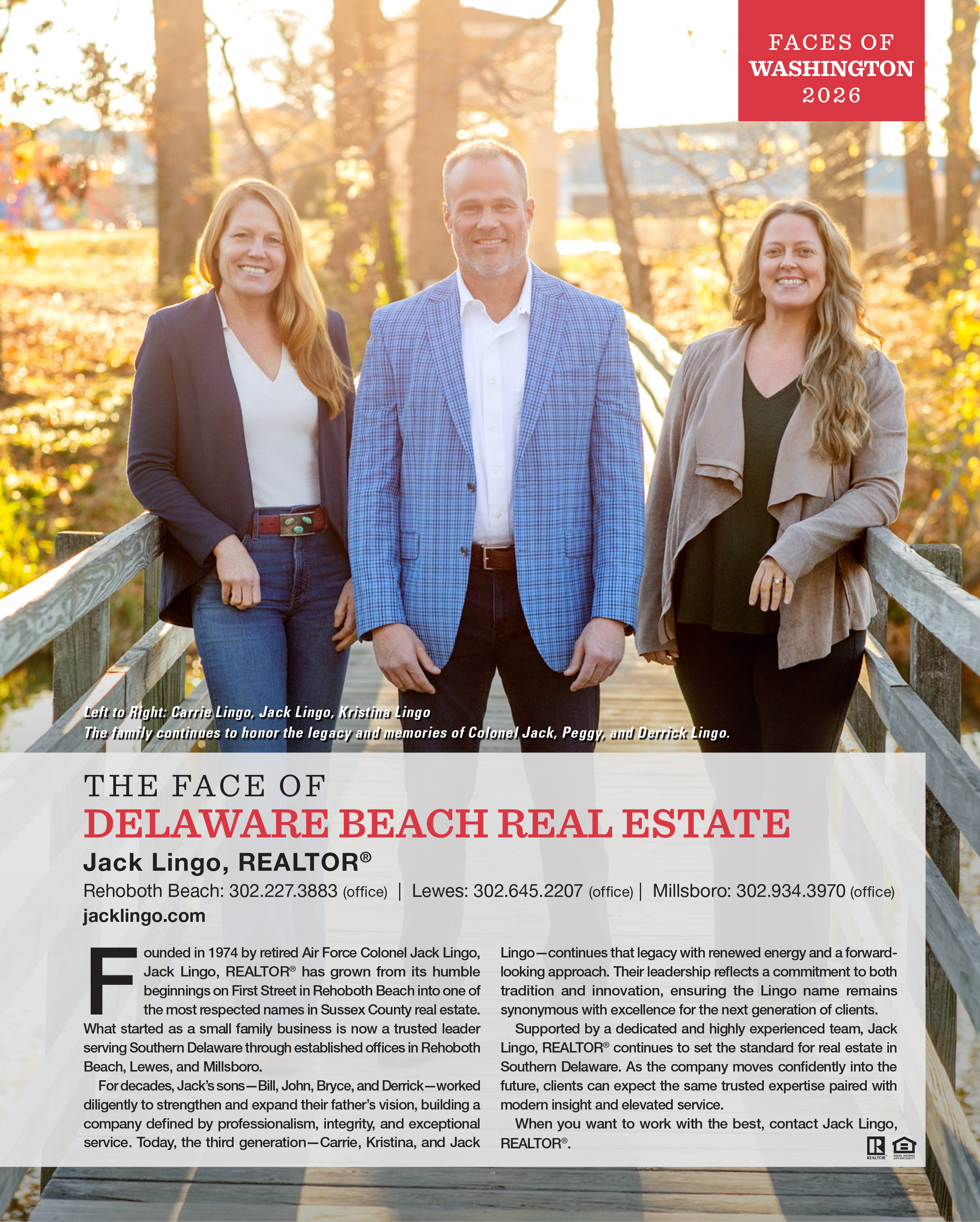 Jack Lingo, REALTOR&reg; Washingtonian Faces 2026