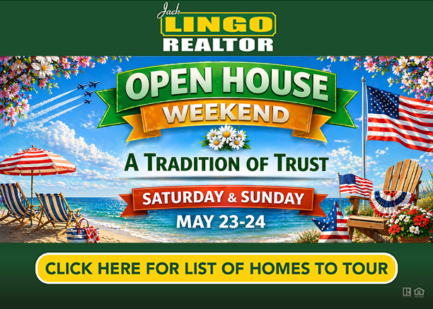 Jack Lingo, REALTOR&reg; 2026 April Open Houses