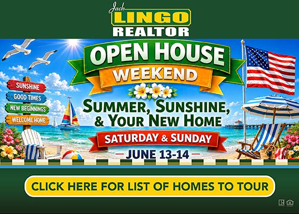 Jack Lingo, REALTOR® 2026 June Open Houses
