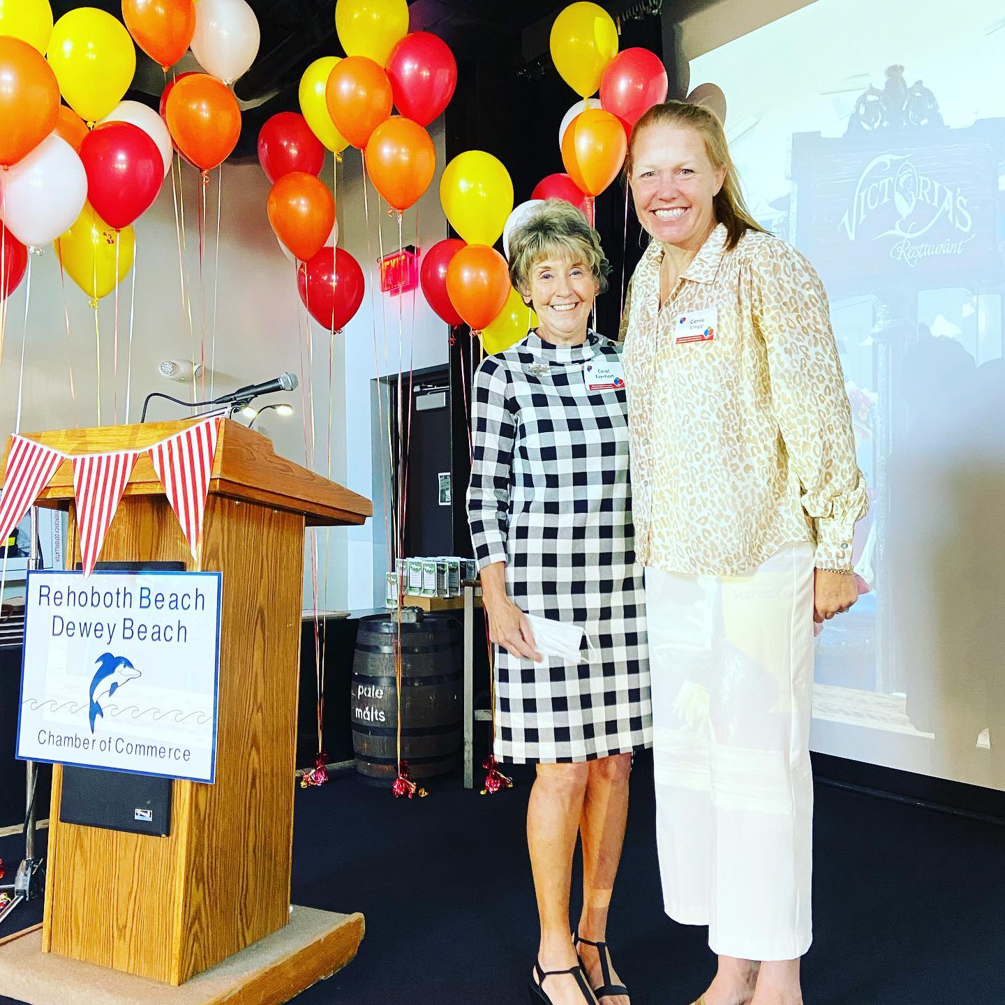 carrie_and_carol Jack Lingo, REALTOR® ATTENDS 2021 REHOBOTH BEACH-DEWEY BEACH CHAMBER OF COMMERCE INAUGURAL AWARDS LUNCHEON! - Jack Lingo REALTOR