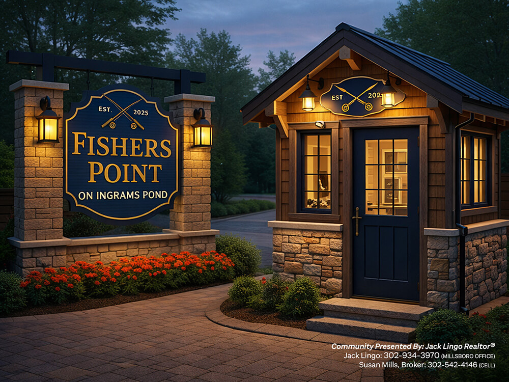 298_fp-guard-shack-with-sign Fisher&rsquo;s Point - Jack Lingo REALTOR