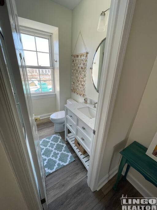 Hall+Bath 223 Second Street Rental Property