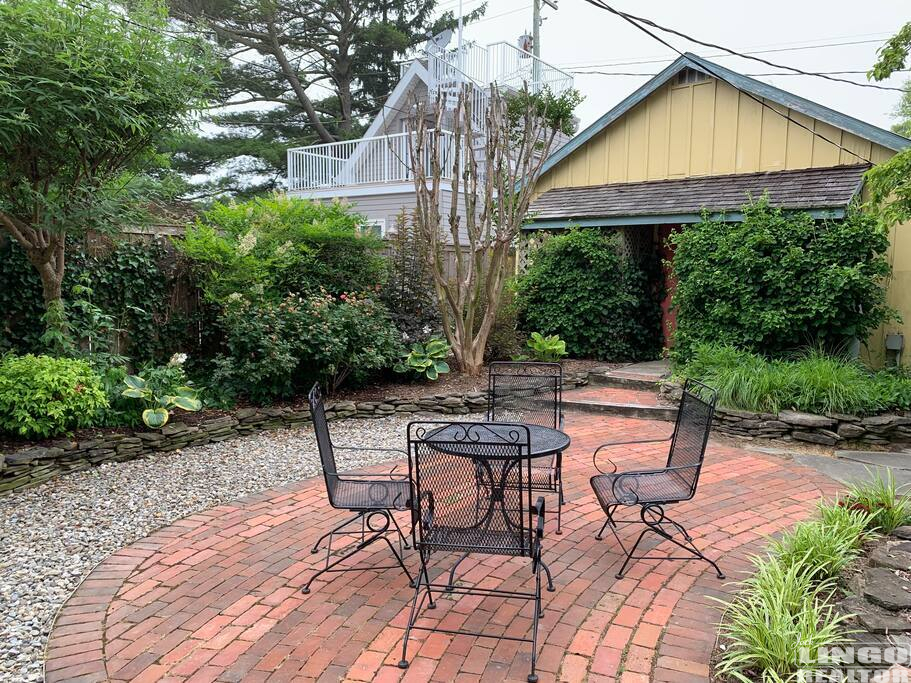 Patio 223 Second Street Rental Property